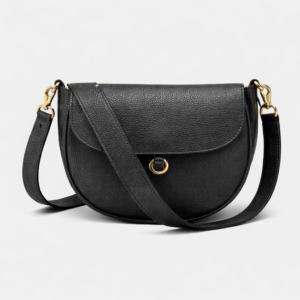 크로스 바디백 블랙 - 가죽